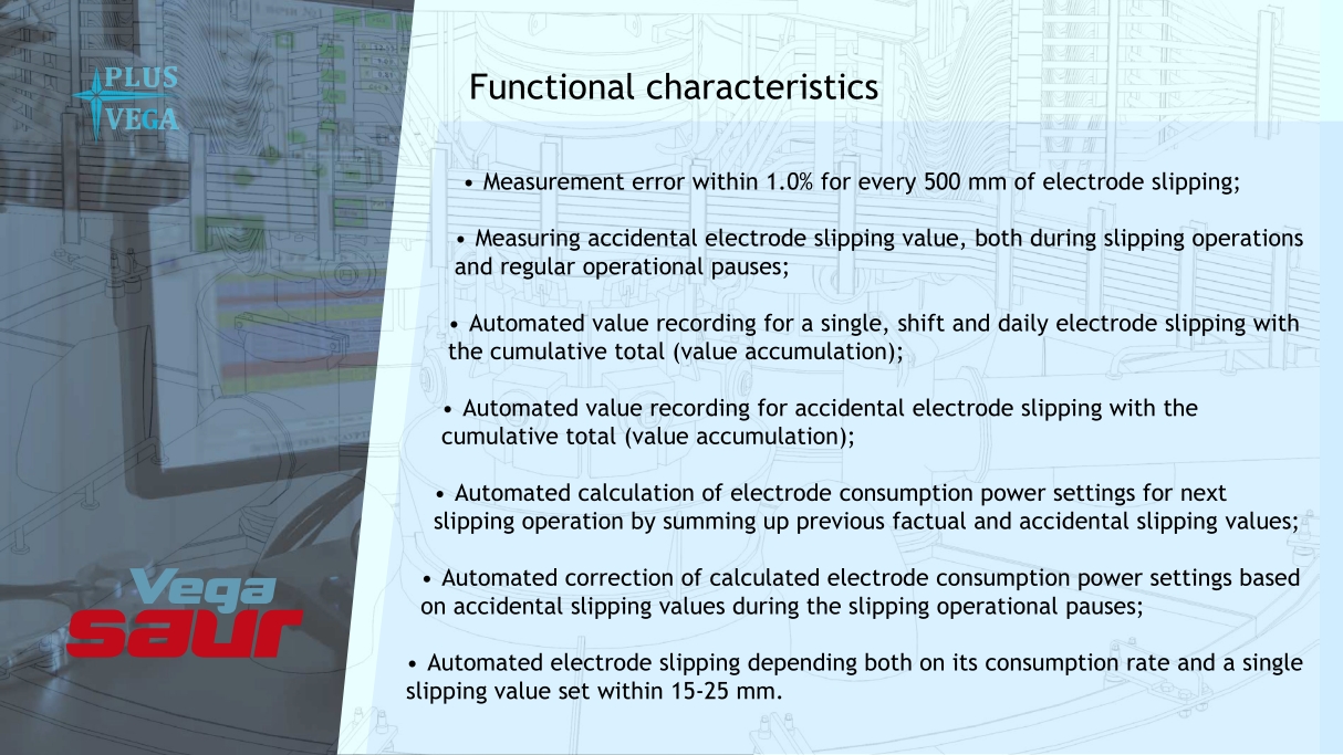 ELECTRODE SLIPPING SENSOR